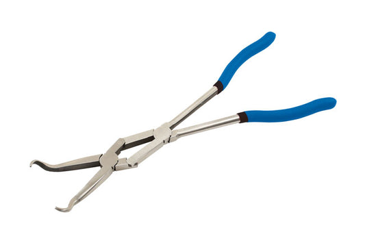 LASER 7834 Spark Plug Connector Puller Carbon Steel Angled Jaws Blue Handle