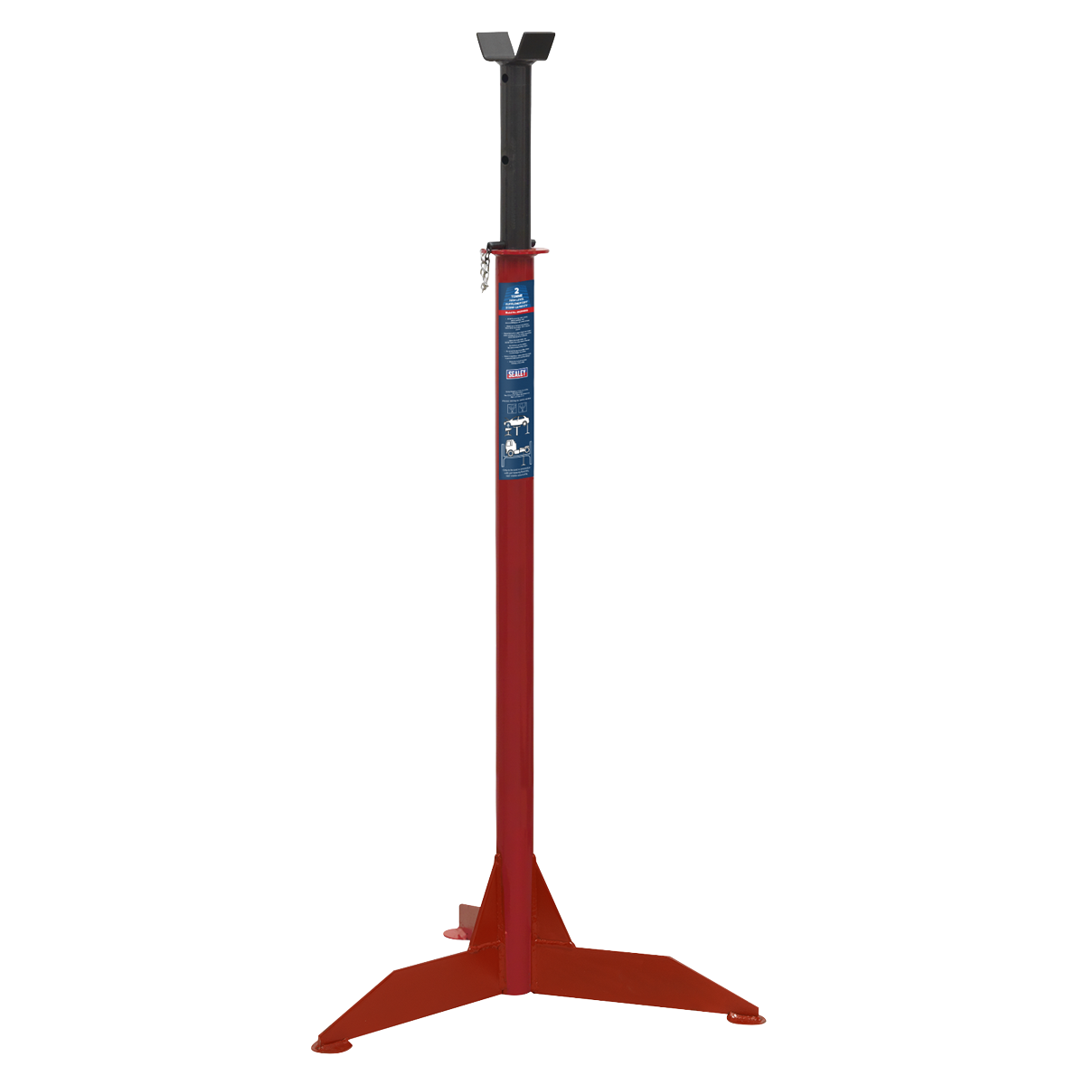 Sealey High Level Supplementary Axle Support Stand - 2 Tonne Capacity ASH2000