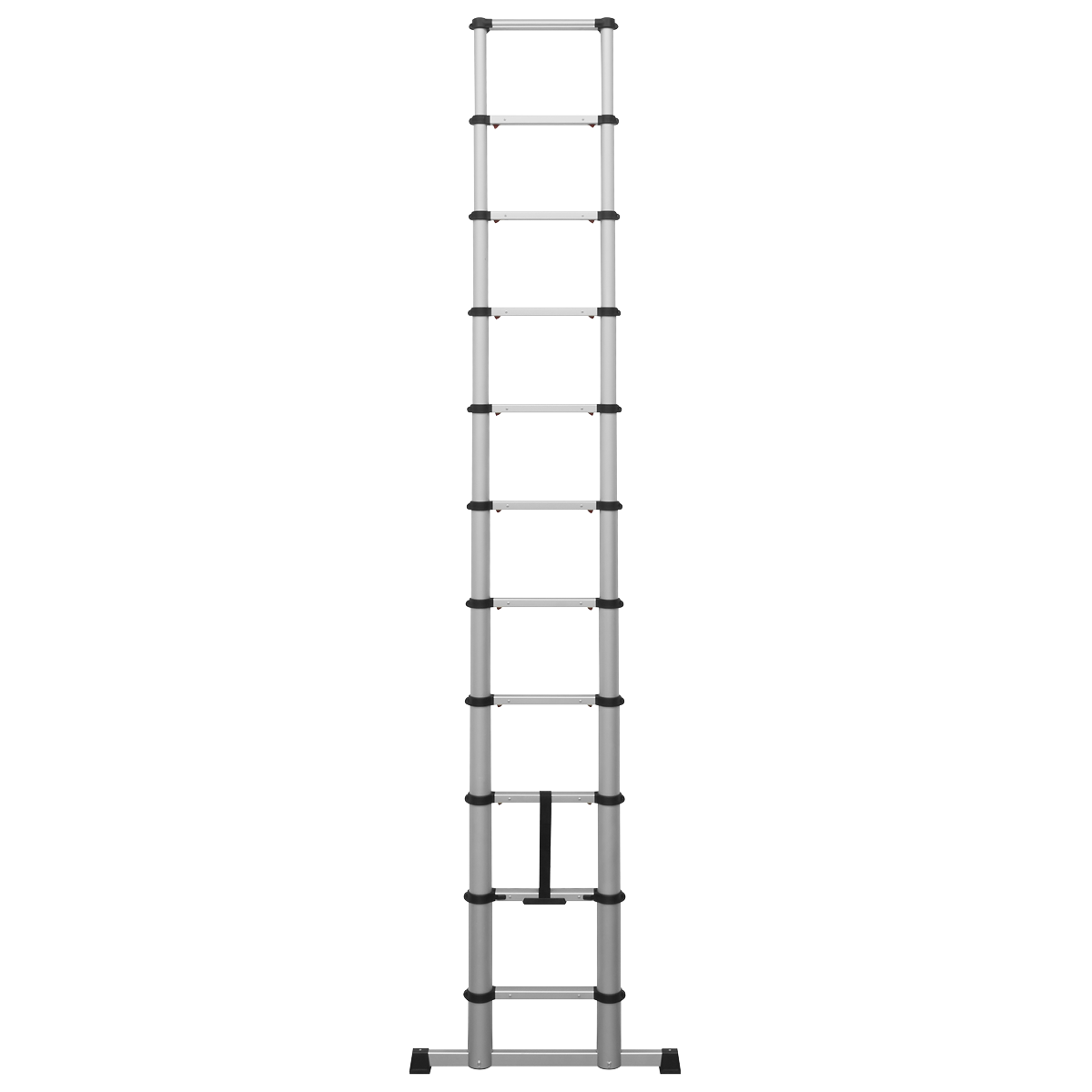Sealey Aluminium Telescopic Ladder 11-Tread Professional Lightweight ATL11