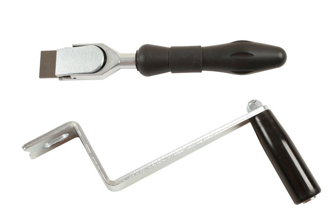 LASER 7839 Brake Disc Scraper Steel For Disc Lip & Corrosion Removal Tool