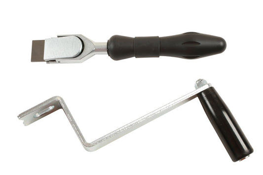 LASER 7839 Brake Disc Scraper Steel For Disc Lip & Corrosion Removal Tool