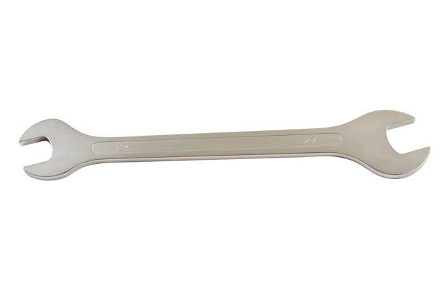 LASER 7841 Open-End Spanner 24 & 27mm Spanner Size Chrome Vanadium Steel