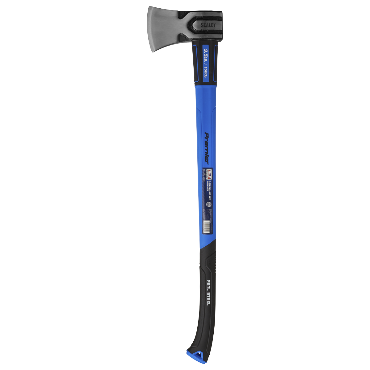 Sealey 3.5LB Felling Axe Drop Forged Carbon Steel With Fibreglass Shaft AXG99