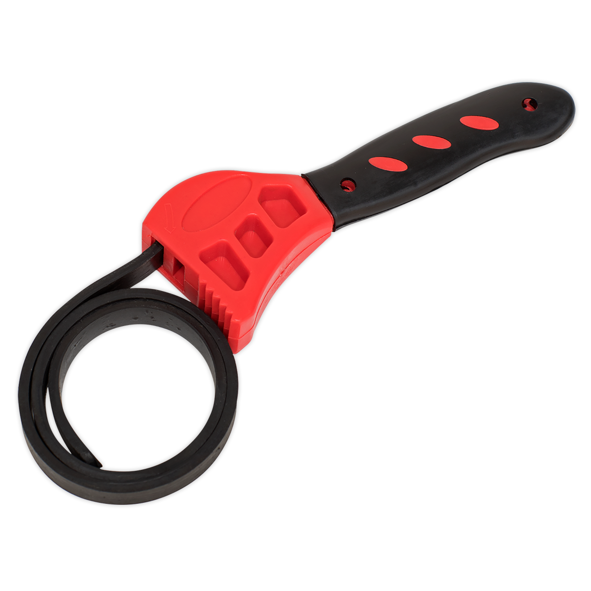 Sealey Strap Wrench Soft Grip Handle Ø120mm Oil Filter Installer Remover AK6406