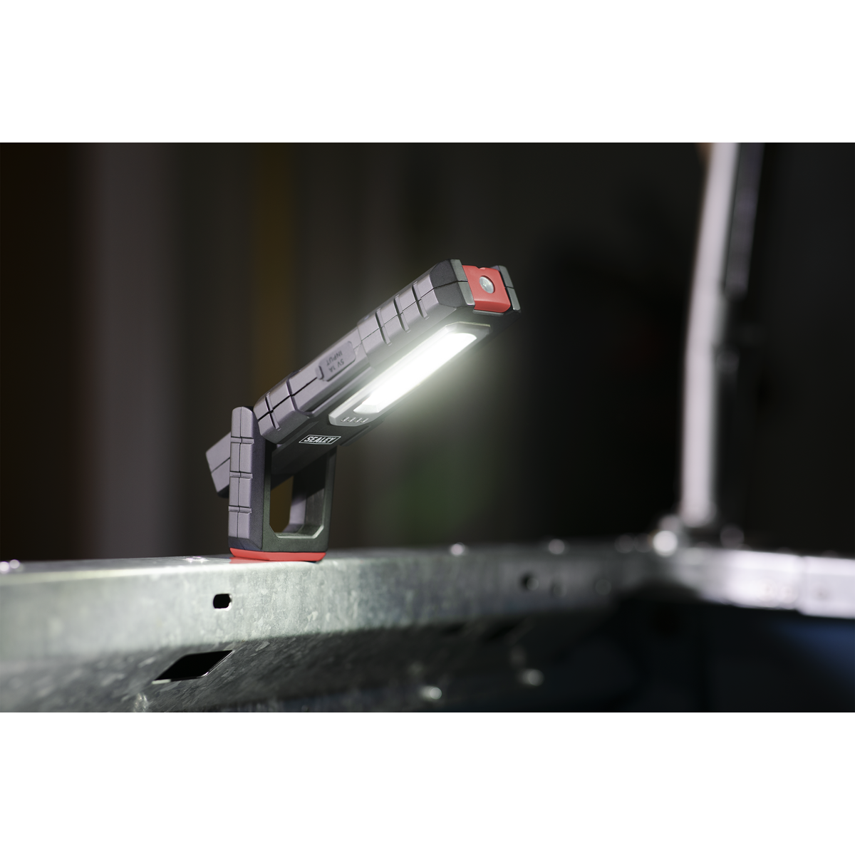 Sealey Rechargeable Inspection Light Lamp 5W COB 1W SMD LED Wireless LEDWC04