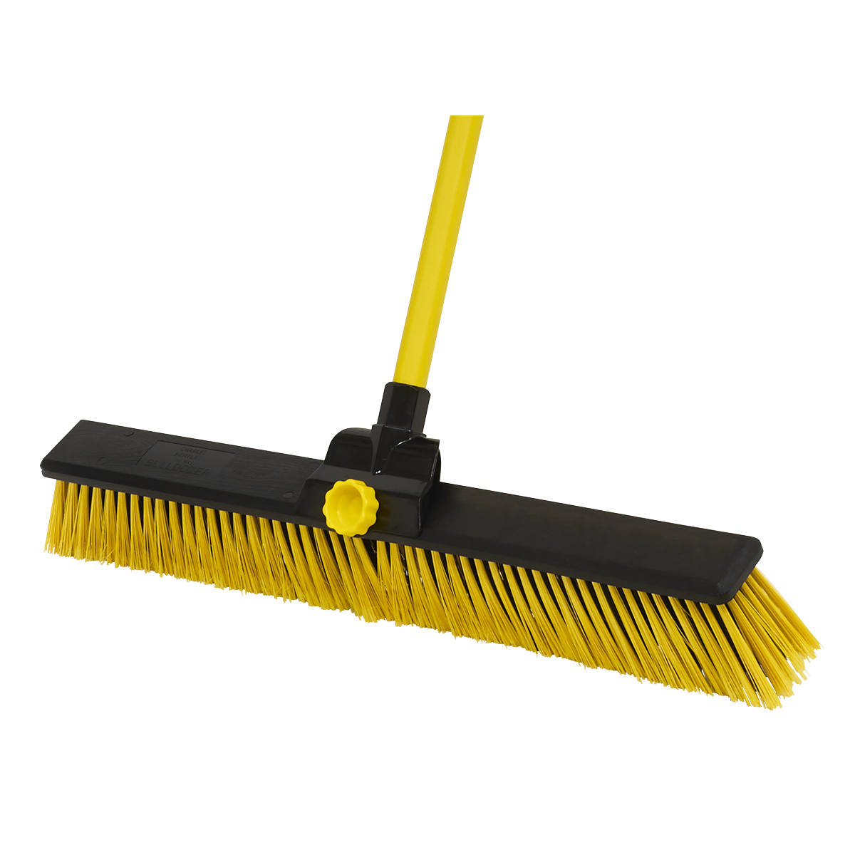 Sealey Bulldozer Yard Broom 24" 600mm Hard Wearing Sweeper + Steel Handle BM24HX