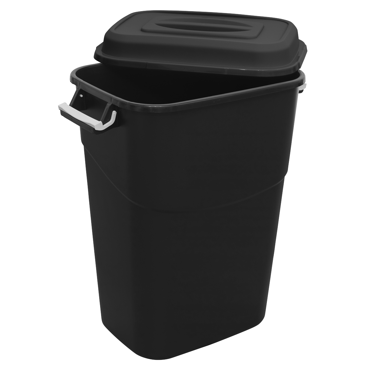 Sealey Durable Refuse Storage Bin Suitable For Outdoor Use 95 Litres Black BM95