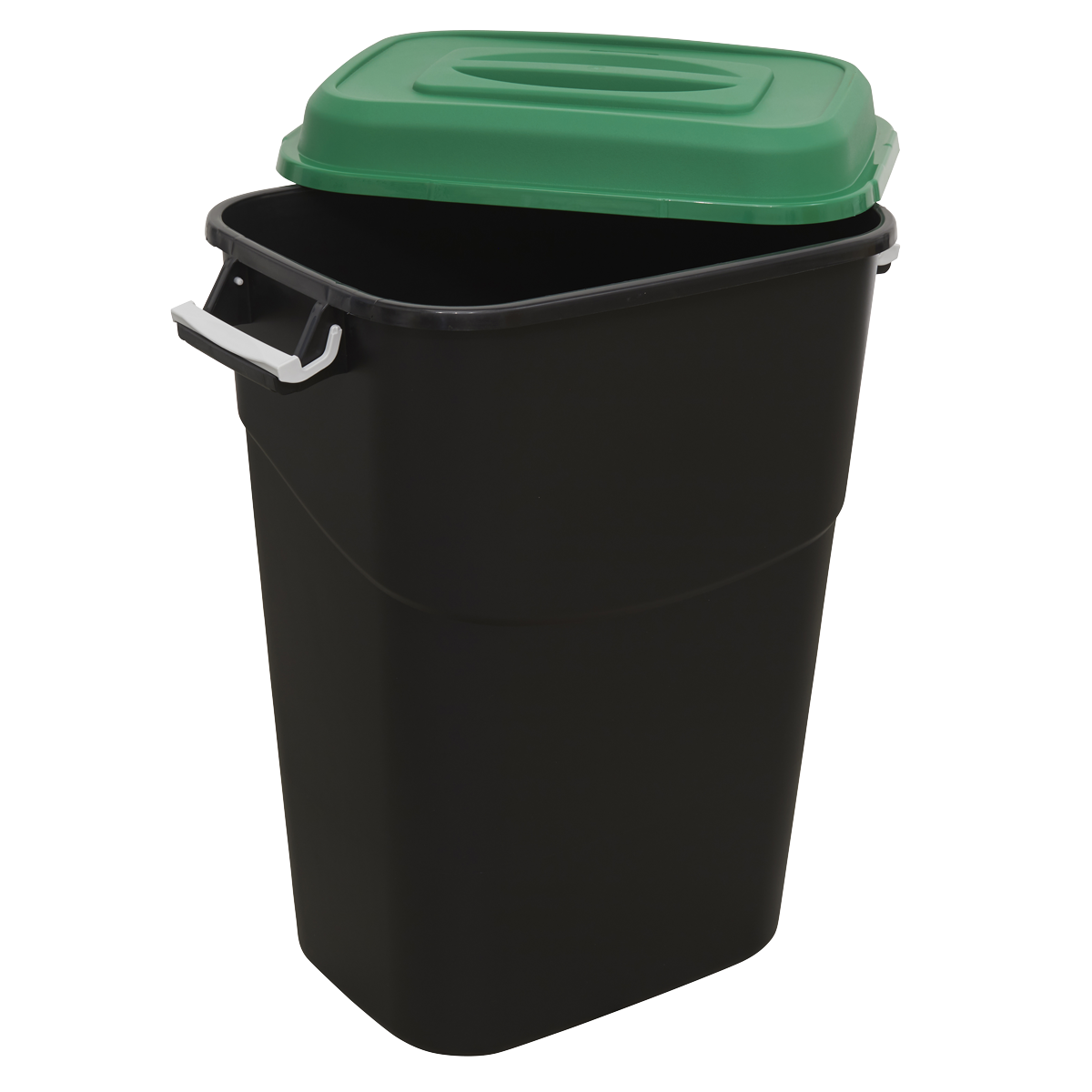 Sealey Durable Refuse Storage Bin Suitable For Outdoor Use 95 Litres Green BM95G