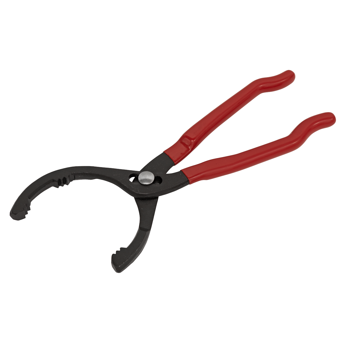 Sealey Oil Filter Pliers Forged With Long Handles 54-108mm Capacity AK6411