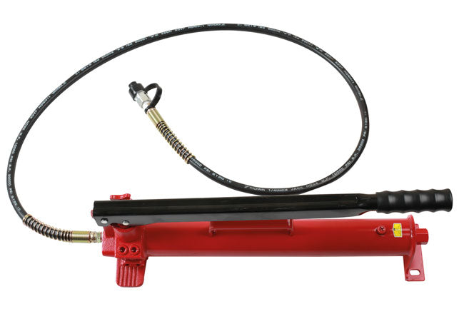 LASER 7861 Two-Speed Hydraulic Hand Pump 700cc Steel Body 700 Bar Pressure
