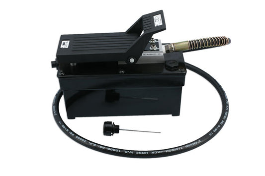 LASER 7862 Air Powered Hydraulic Pump 700 bar Steel Body Foot Pedal Operation