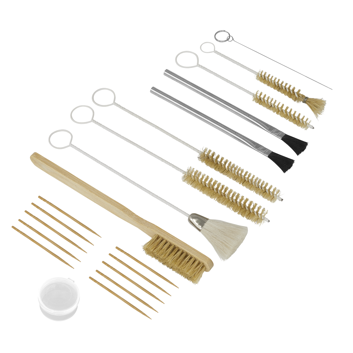 Sealey Spray Gun Cleaning Set For Many Cleaning Applications 20 Pieces BSGC2