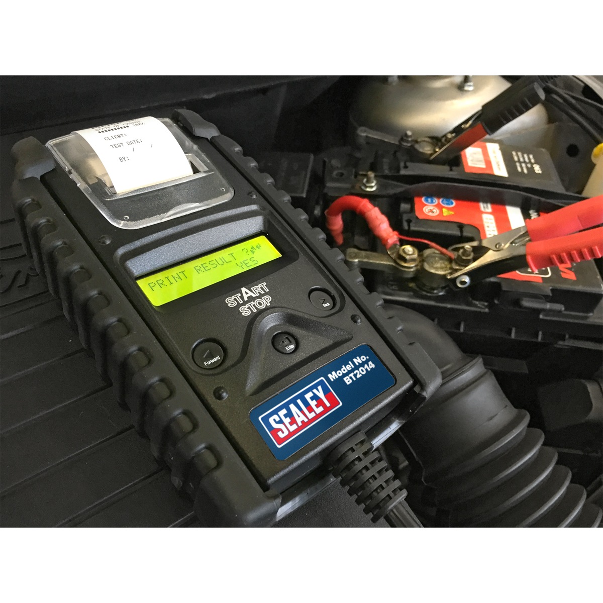 Sealey Digital Start/Stop Battery & Alternator Tester With Printer BT2014