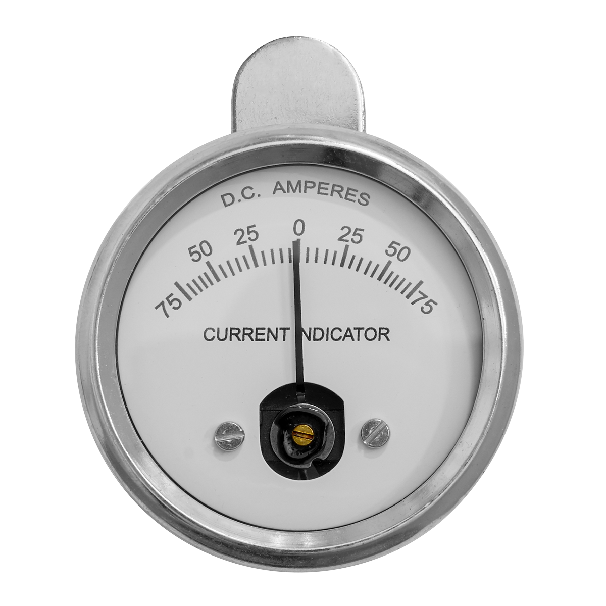 Sealey Clip-On Moving-Coil Style Ammeter Ø55mm Dial Face 0-75Amp BT98/11