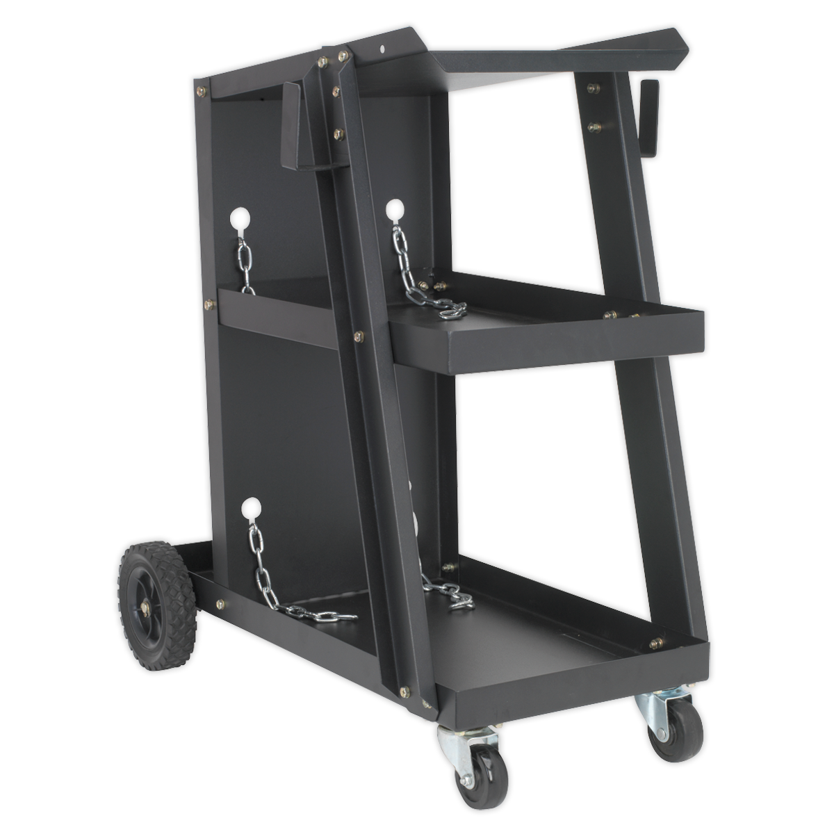 Sealey Universal Trolley For Portable MIG Welders With Two Fixed Wheels BTR4