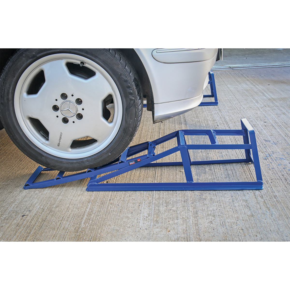Sealey Steel Construction Car Ramp Extensions 400kg Each/800kg per Pair CAR2001