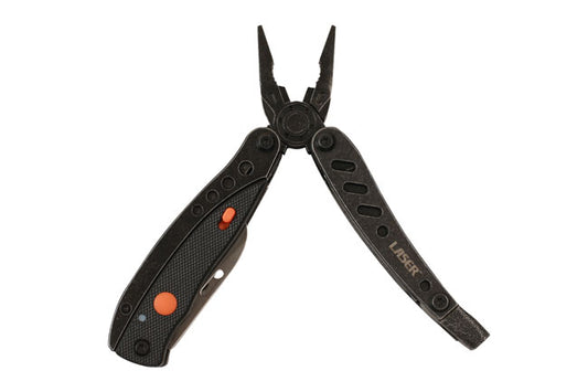 LASER 7872 10-in-1 Multifunction Tool Pliers Screwdriver Knife Aluminium