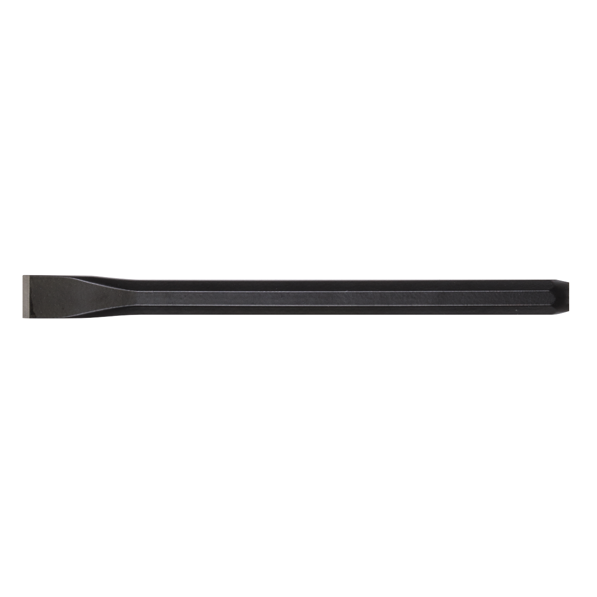 Sealey 19 x 250mm Cold Chisel Black Powder Coated With Polished Tip CC32