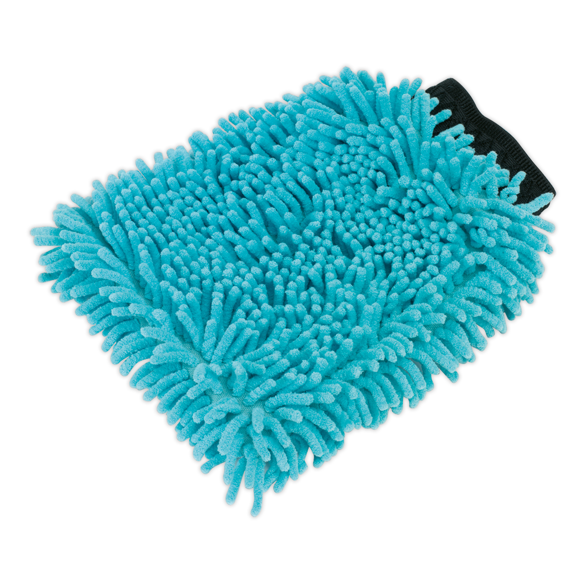 Sealey Shaggy Microfibre Mitt 2-In-1 Car Polishing Cleaning Multi-Purpose CC77
