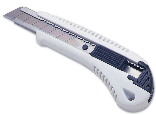 LASER 2407 Snap Off Blade Knife Retractable Utility Cutter With 2 Spare Blades