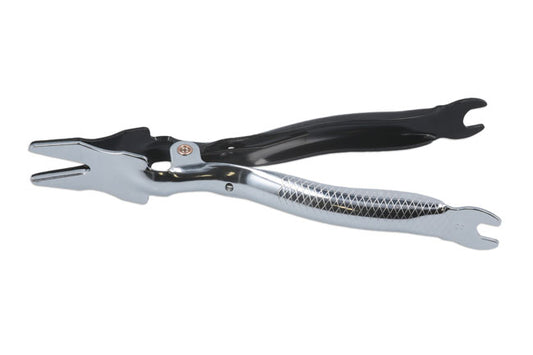 LASER 7887 Hose Clamp Pliers 200mm Steel Spring-Loaded Action For 4mm-10mm