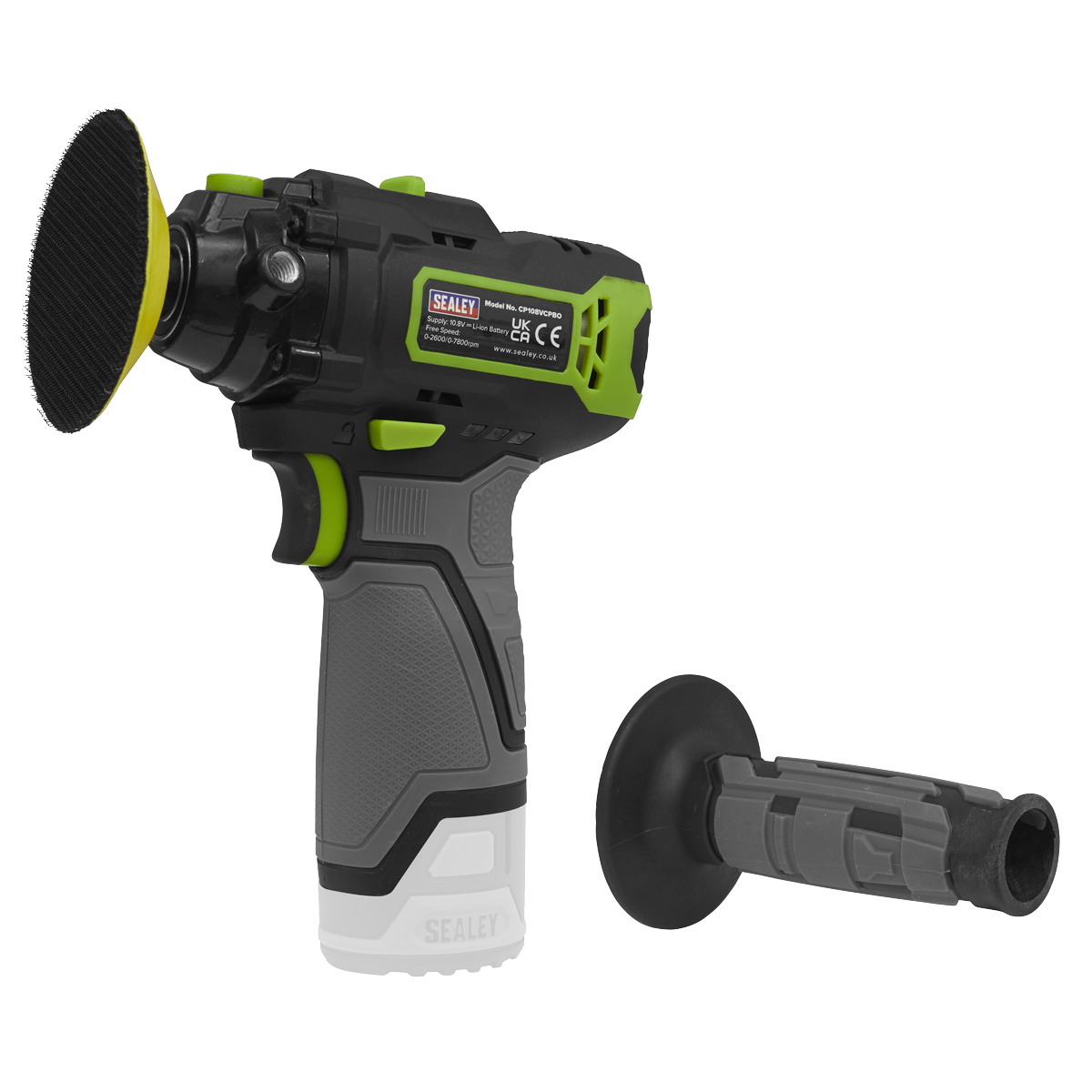 Sealey 10.8V SV10.8 Series Ø75mm Cordless Polisher - Body Only CP108VCPBO