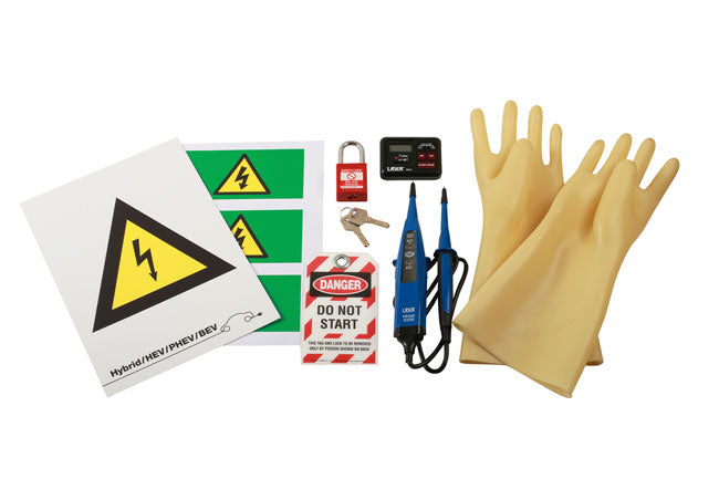 LASER 7892 Hybrid Disconnect & Shut Down Safety Kit For EV PHEV Technicians