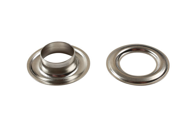 LASER 7897 12mm Butyl Rubber Grommet Set 20 Pieces Eyelet Seals For Tarpaulins