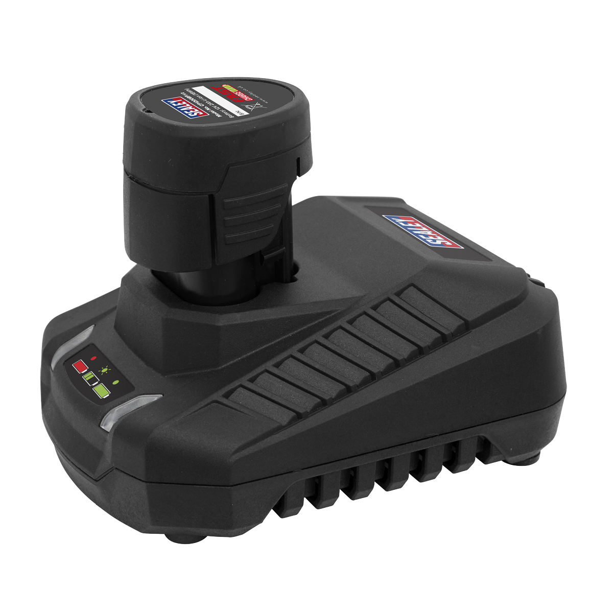 Sealey 4A 12V Lithium-Ion Fast Charge Battery Charger For SV12 Series CP1200MC4A