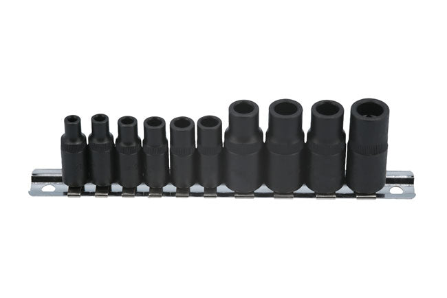 LASER 7901 Tap Socket Set For Thread Repair 3/8" 1/4" Drive Chrome Vanadium