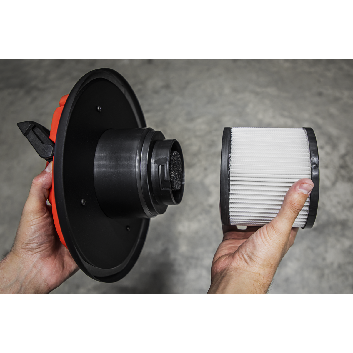 Sealey HEPA Filter Cartridge For Model CP20VAV Ash Vacuum Cleaner CP20VAVF