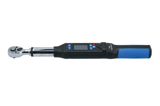 LASER 7906 Digital Torque and Angle Wrench 3/8" Drive 6-30 Nm Steel Tool