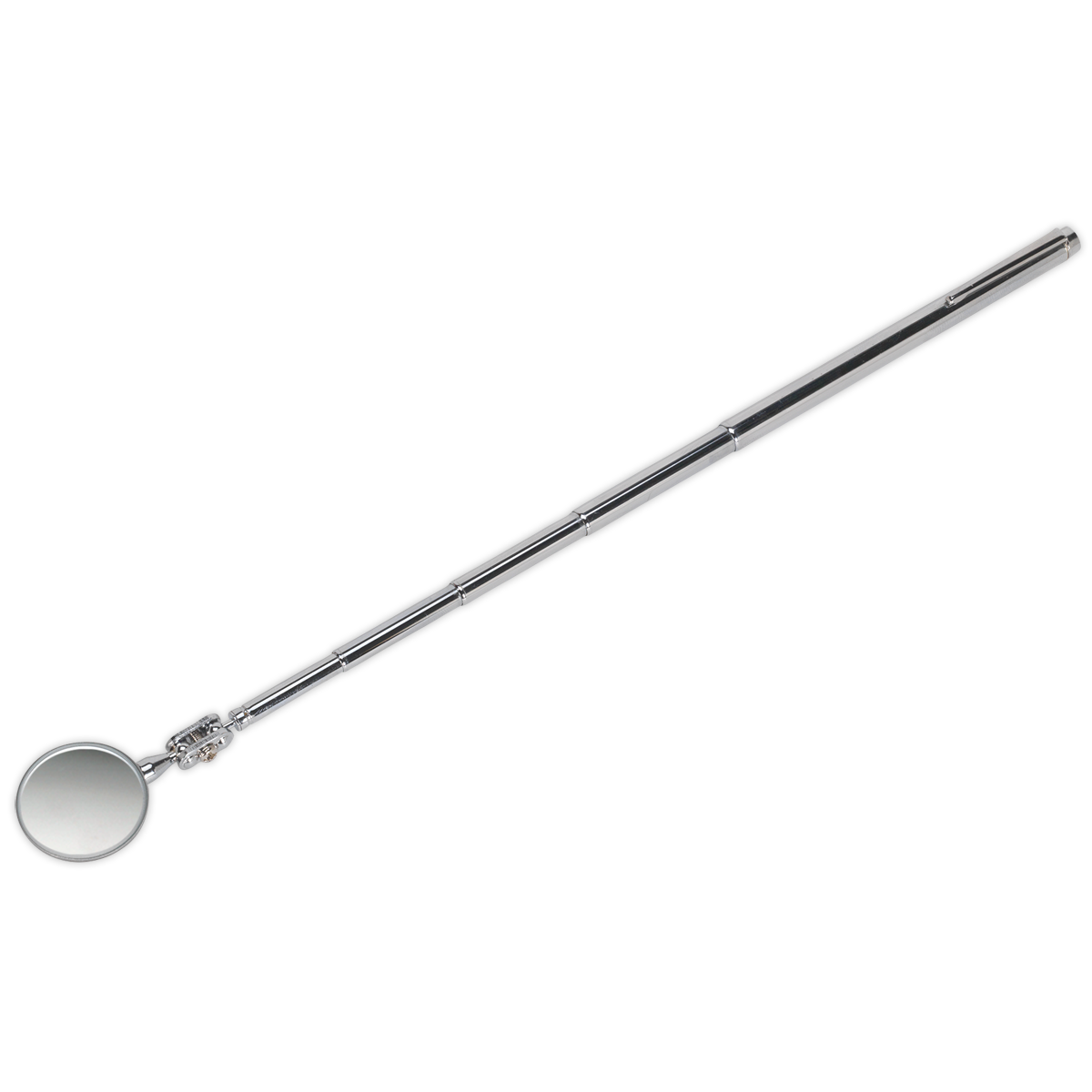 Sealey Telescopic Articulated Mirror Chromed Metal 5-Section Body Ø30mm AK6523