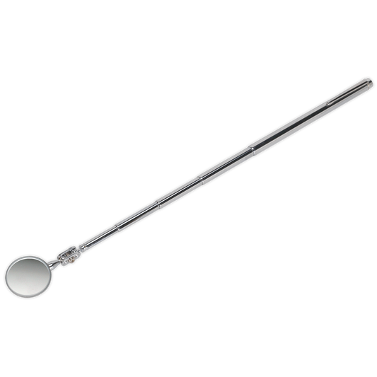 Sealey Telescopic Articulated Mirror Chromed Metal 5-Section Body Ø30mm AK6523