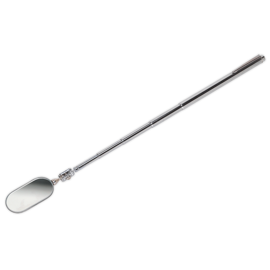 Sealey Telescopic Articulated Mirror 5-Section Body Pocket-Clip 50 x 25mm AK6525