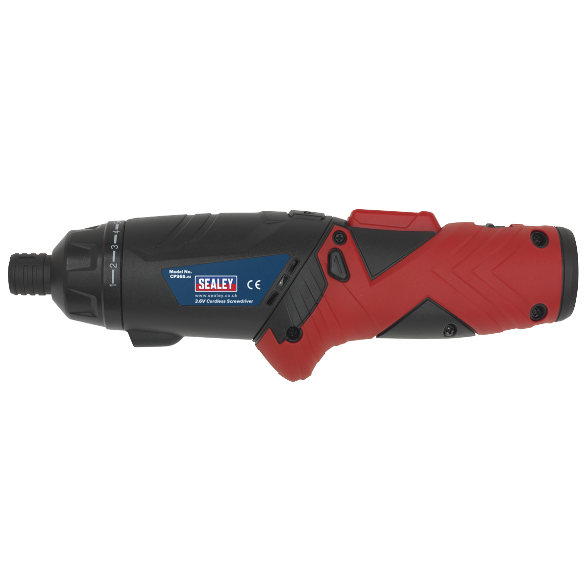 Sealey 3.6v Cordless Lithium-Ion Screwdriver Set Trigger-Lock Control 53pc CP36S