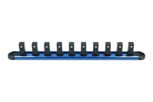 LASER 7924 1/2 Inch Insulated Socket Rail Aluminium Organiser For VDE Tools