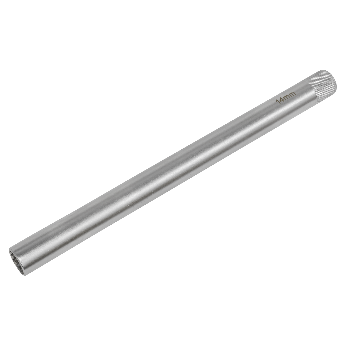 Sealey 14mm 3/8" Drive 12-Point Magnetic Spark Plug Socket 250mm Long AK6551