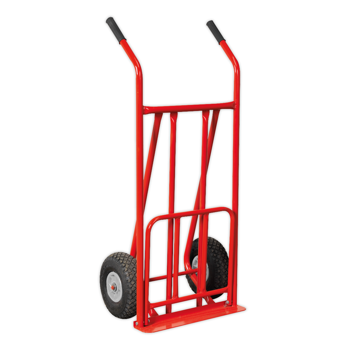 Sealey Folding Sack Truck Tubular Steel With Pneumatic Tyres 150kg CST800