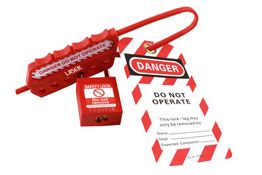 LASER 7941 Lockout Tags 10pc PVC Safety Tags For Electric Hybrid Vehicle