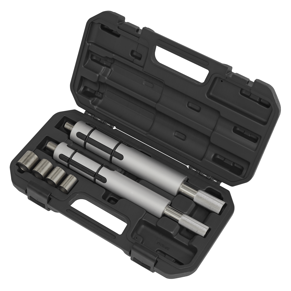 Sealey Clutch Alignment Set Commercial With Spigot Adaptors Ø20/25/27/30mm CV031