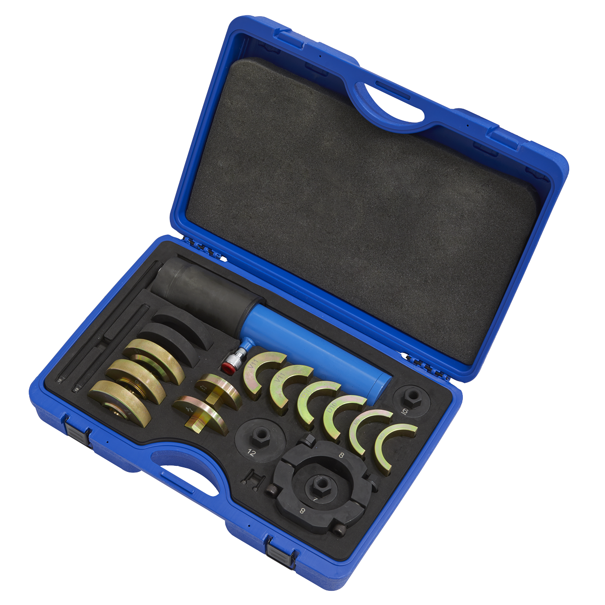 Sealey Hydraulic Commercial Vehicle Bush Tool Safe & Easy-To-Use Set CV040
