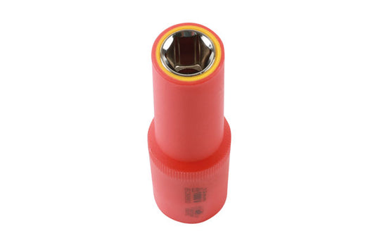 LASER 7951 Deep Insulated Socket 12mm 1/2" Inch Drive VDE 1000V Safety Tool