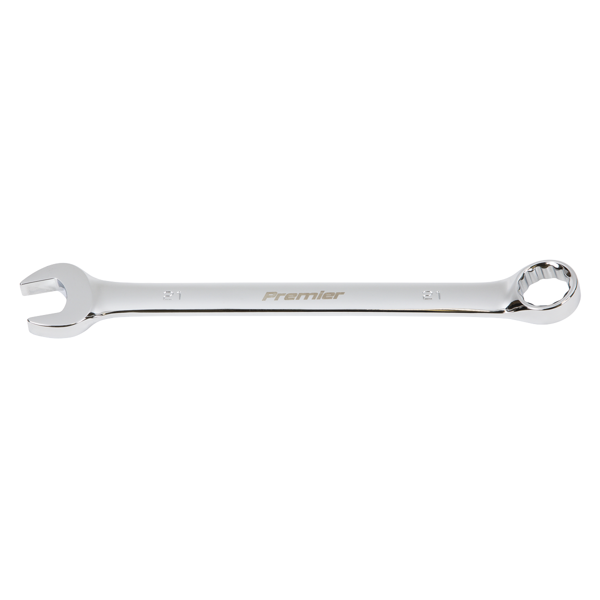 Sealey Combi Spanner Chrome Vanadium Steel With Polished Mirror Finish 21mm CW21
