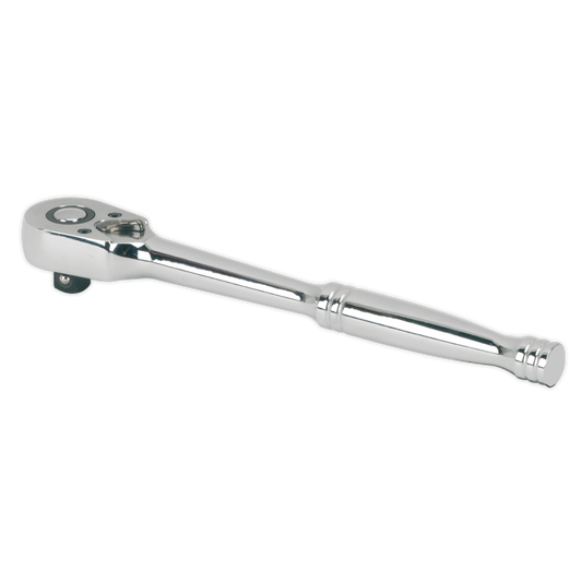 Sealey Ratchet Wrench 1/4" Square Drive Pear-Head Flip Reverse 48 Teeth AK660