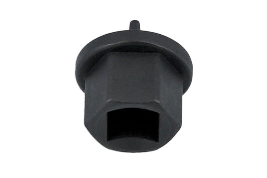 LASER 7966 Radiator Drain Plug Tool 17mm Hex 3/8" Drive Slotted Plastic Plug