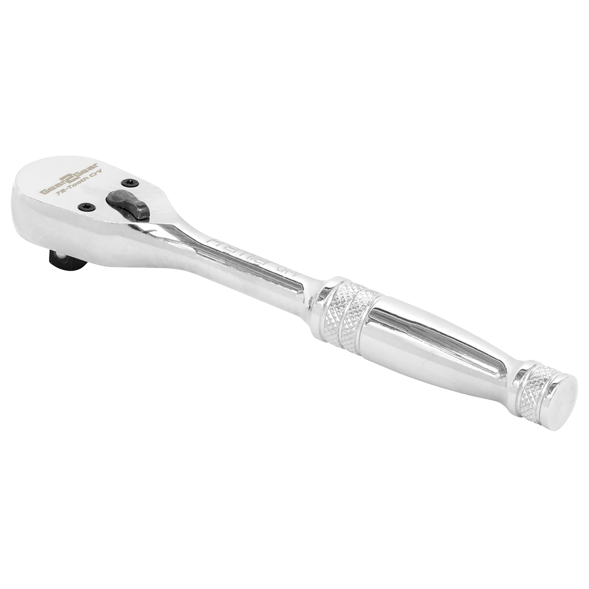 Sealey Ratchet Wrench 1/4" Square Drive Dust-Free Pear-Head Flip Reverse AK660DF