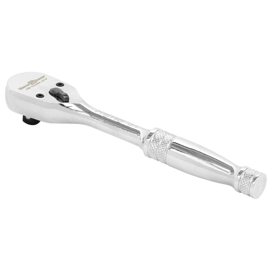 Sealey Ratchet Wrench 1/4" Square Drive Dust-Free Pear-Head Flip Reverse AK660DF