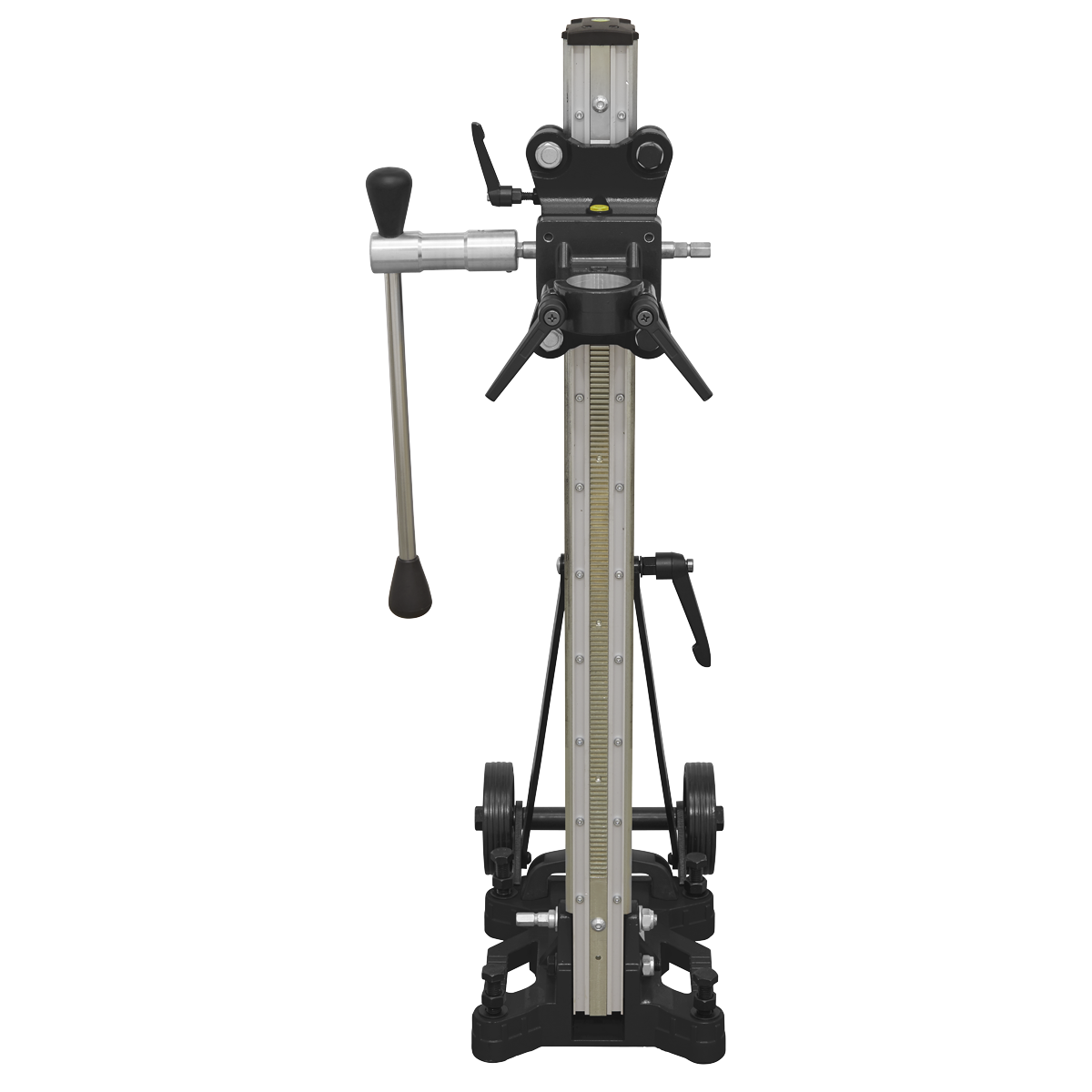 Sealey Aluminium Diamond Core Drill Stand With Handle & Wheels Tool DCDST