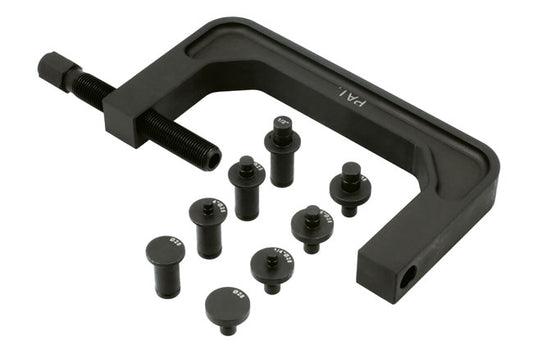LASER 7987 C-Frame Socket Press 2.5T With 6 Adapters Bush & Bearing Installation